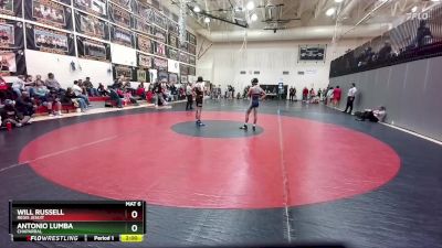 113-120 lbs Round 3 - Will Russell, Regis Jesuit vs Antonio Lumba, Chaparral