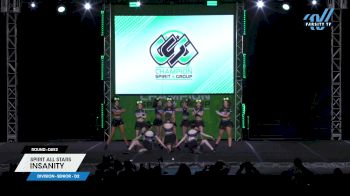 Spirit All Stars - INSANITY [2025 L3 Senior - D2 Day2] 2025 CSG Grand Nationals