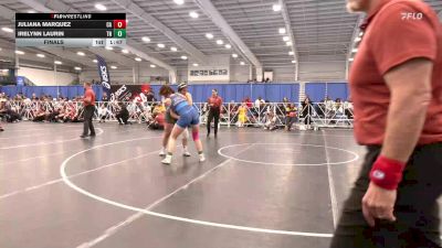 185 lbs Final - Juliana Marquez, CA vs Irelynn Laurin, TN