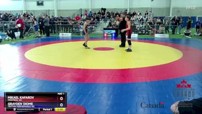 38kg Round 3 - Mikael Kafarov, Montreal WC vs Grayden Diome, Tritton Performance WC