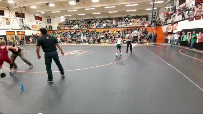 97-101 lbs Round 1 - Brogan Tidemann, Worland Middle School vs Eddie Osario, Lander Middle School