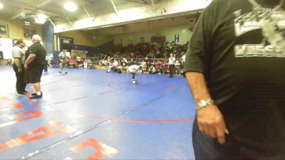 132 lbs Semifinal - Cael Humphrey, Sultana vs Santos Montoya, Oak Hills