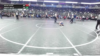 75 lbs 5th Place - Bryer Votaw, Madill Takedown Club vs Wesley Wells, Garage WC