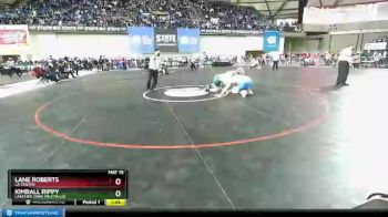 1 lbs Quarterfinal - Lane Roberts, La Center vs Kimball Rippy, Lakeside (Nine Mile Falls)