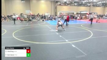 137 lbs Consolation - Calvin Harding, Westlake WC vs Frankie Carrasco, Pride WC