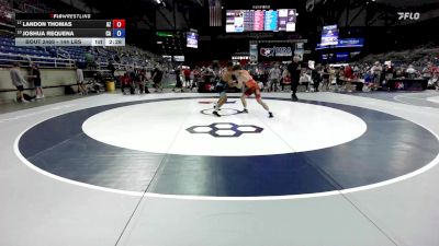 144 lbs Cons. Quarters - Landon Thomas, AZ vs Joshua Requena, CA