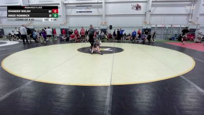 50 lbs Consi Of 8 #2 - Evander Welsh, MD vs Knox Kommick, MI