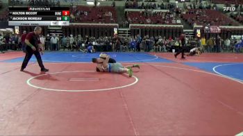 250 lbs Cons. Semi - Jackson Moreau, Bonneville Wrestling vs Kolton McCoy, Kalispell Wrestling Club