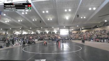 A 144 lbs Cons. Semi - Cayden Zeits, Seymour High School vs Lukas Pratt, Pigeon Forge High School