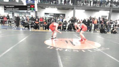138 lbs Semifinal - Joe Scott, Letchworth vs Louden Elliott, Carthage