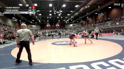 3A 170 lbs Quarterfinal - Rylee Carter, Canyon View vs Alizah Trostle, Carbon