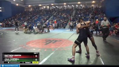 120 lbs Cons. Round 2 - Cole Campbell, Bethlehem Catholic vs Matthew Griffin, Roselle Park