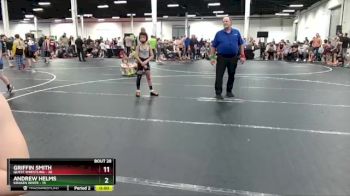 64 lbs Placement (4 Team) - Braylon Smith, Terps Xtreme vs Kaiden Christie, Team Germantown