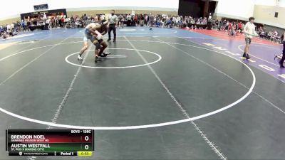 138C Champ. Round 1 - Brendon Noel, Shawnee Mission West HS vs Austin Westfall, St. Pius X (Kansas City)