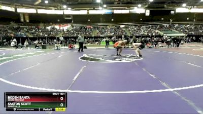 126 lbs Cons. Semi - Saxton Scott, Idaho Falls vs Boden Banta, South Fremont