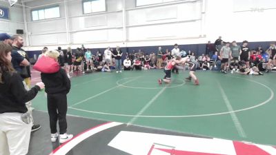 175 lbs 7th Place - Kaleb Sims, Killer Elite 2-MS vs Levi Foust, Bulldog Premier-MS