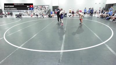 120 lbs Pilot Swab, Michigan Red vs Shade Harrell, Arkansas