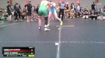 138 lbs Quarterfinals (8 Team) - Angellaya Burden, Badbass vs Andie Jo Gibson, Nebraska Queens Of The Corn 2