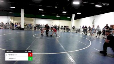 95 lbs Round Of 32 - Jaxon Moralez, NM vs Lucas Copper, ME