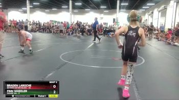 84 lbs Round 1 (4 Team) - Abby Neidig, Quaker Nation Black vs Mikey McMahon, Savage WA