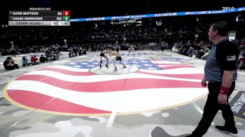 Champ. Round 1 - Chase Henriksen, Kingsbury County vs Gavin Mattson, Deuel/Deubrook Area