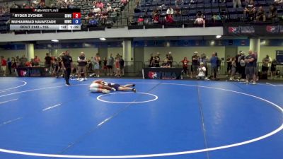 155 lbs Champ. Rd Of 16 - Ryder Zychek, South Side Wrestling Club vs Muhammad Najafzade, Honey Badger Wrestling Club