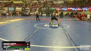 A - 285 lbs Cons. Round 1 - Zachary Sannar, Stevensville / Victor vs Sam Akey, Whitefish