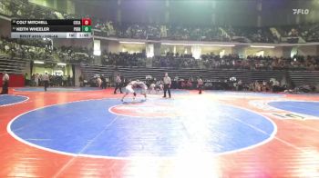 126-4A Semifinal - Keith Wheeler, Perry vs Colt Mitchell, Central (Carroll)