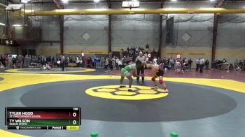 150 lbs Cons. Round 6 - Ty Wilson, Dublin Scioto vs Tyler Hood, St Christopher`s School