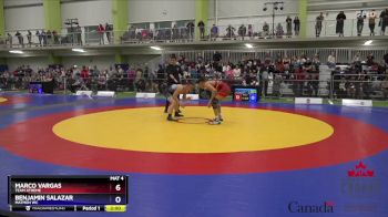 60kg Quarterfinal - Gurshaan Kahlon, Guru Gobind Singh WC vs Philip Wilson, Matmen WC