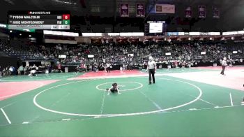 55 lbs Champ. Round 1 - Tyson Malcolm, NBHA vs Jude Montgomery, PAW3