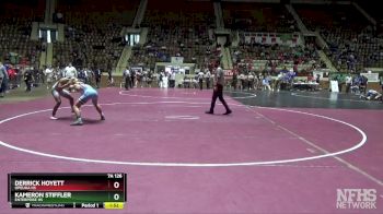 7A 126 lbs Quarterfinal - Kameron Stiffler, Enterprise HS vs Derrick Hoyett, Opelika Hs