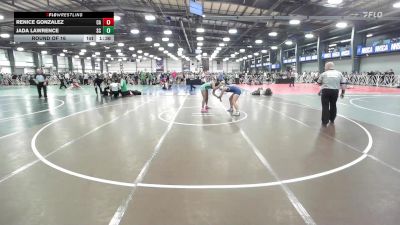 138 lbs Round Of 16 - Renice Gonzalez, CA vs Jada Lawrence, SC
