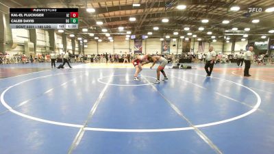 195 lbs Round Of 64 - Kal-El Fluckiger, AZ vs Caleb Davis, DC