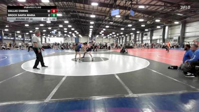 120 lbs Round Of 32 - Dallas Owens, WV vs Brock Santa Maria, AZ