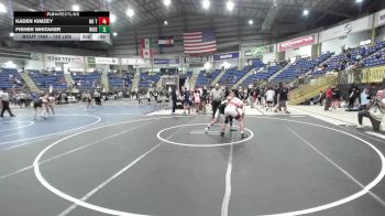 132 lbs Semifinal - Jacob Weiler, Kearney Matcats vs James Danielson, Altitude Wrestling Club