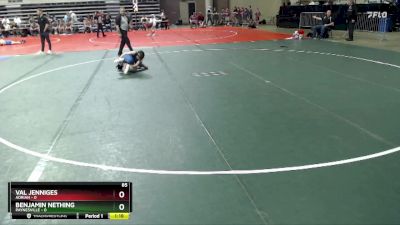 85 lbs Placement (4 Team) - Val Jenniges, Adrian vs Benjamin Nething, Paynesville