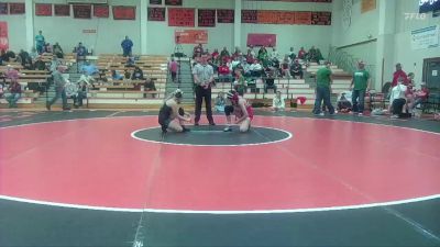 G 120 lbs Round 3 (6 Team) - Jensen Conard, Wathena-Riverside HS vs Ella Clark, Smith Center HS