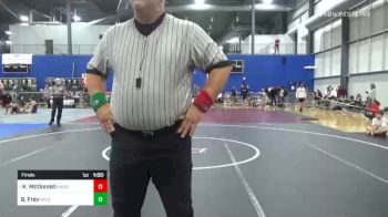 62 lbs Final - Brysen Frey, Wizards Wrestling vs Kai McDonald, Hard Drive