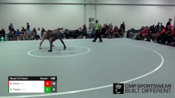 145 lbs Round 1 (4 Team) - Ryan Ford, Scarlet Knights vs Daishaun Powe, Stronghold