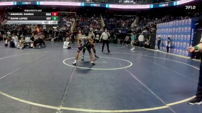 4A 190 lbs Champ. Round 1 - Gavin Lopez, Green Hope vs Amanuel Kahsai, New Bern