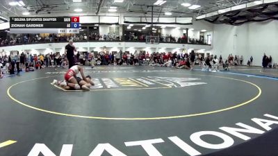 145A Champ. Round 1 - Selena Sifuentes Shaffer, Sacred Heart University vs Zionah Gardner, Adrian College