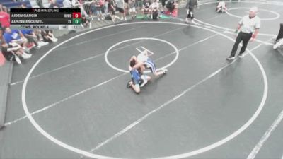 113 lbs Cons. Round 4 - Austin Esquivel, Canyon View vs Aiden Garcia, Rough House Wrestling Club