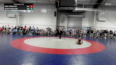45 lbs Rr Rnd 1 - Ezra Penaloza, Slate Wrestling Academy Gold ES vs Wyatt Prichard, RWA Black ES