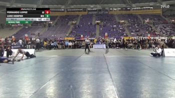 157 lbs Placement (4 Team) - Luke Kemper, McKendree vs Fernando Lopez, Ashland
