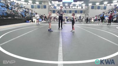47-51 lbs Rr Rnd 2 - Tatum Jones, Ponca City Wildcat Wrestling vs Milaya Medrano, Cowboy Wrestling Club