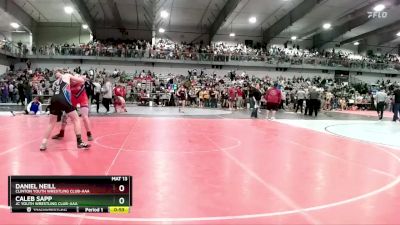 150 lbs Cons. Round 5 - Caleb Sapp, JC Youth Wrestling Club-AAA  vs Daniel Neill, Clinton Youth Wrestling Club-AAA