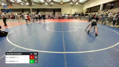 73 lbs Rr Rnd 2 - Michael Nicosia, Mat Assassins Black vs Nick Hoskins, Seagull Wrestling Club