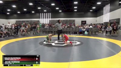 65 lbs Semis & 1st Wrestleback (8 Team) - Kalix Kilpatrick, Minions Green (GA) vs Jacob Morrow, Legacy Red