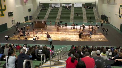 Canyon HS (CA) "Anaheim CA" at 2025 WGI Guard Manhattan Beach Regional